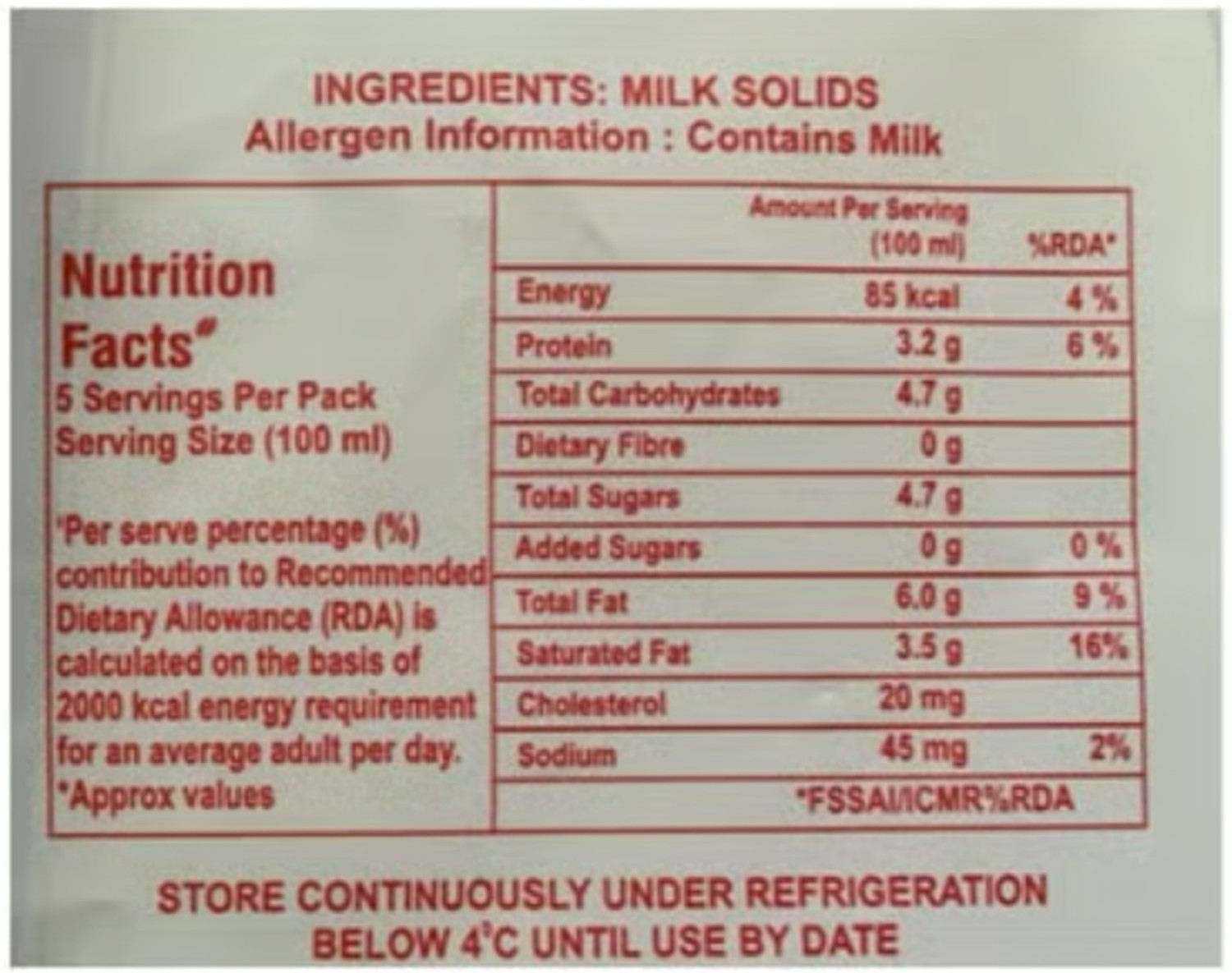 Image of Vijaya Dairy Gold Milk