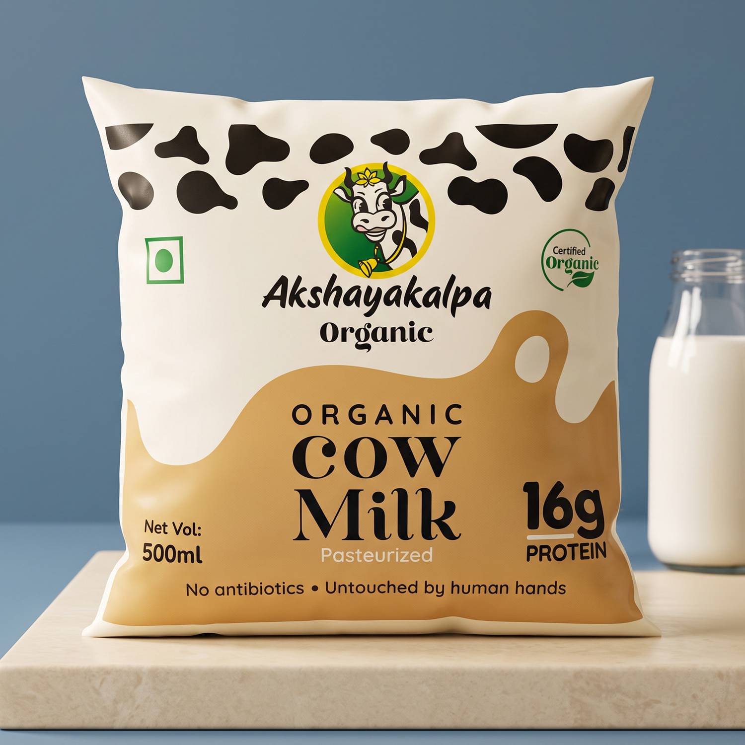 Akshayakalpa Organic Pasteurized Cow Milk
