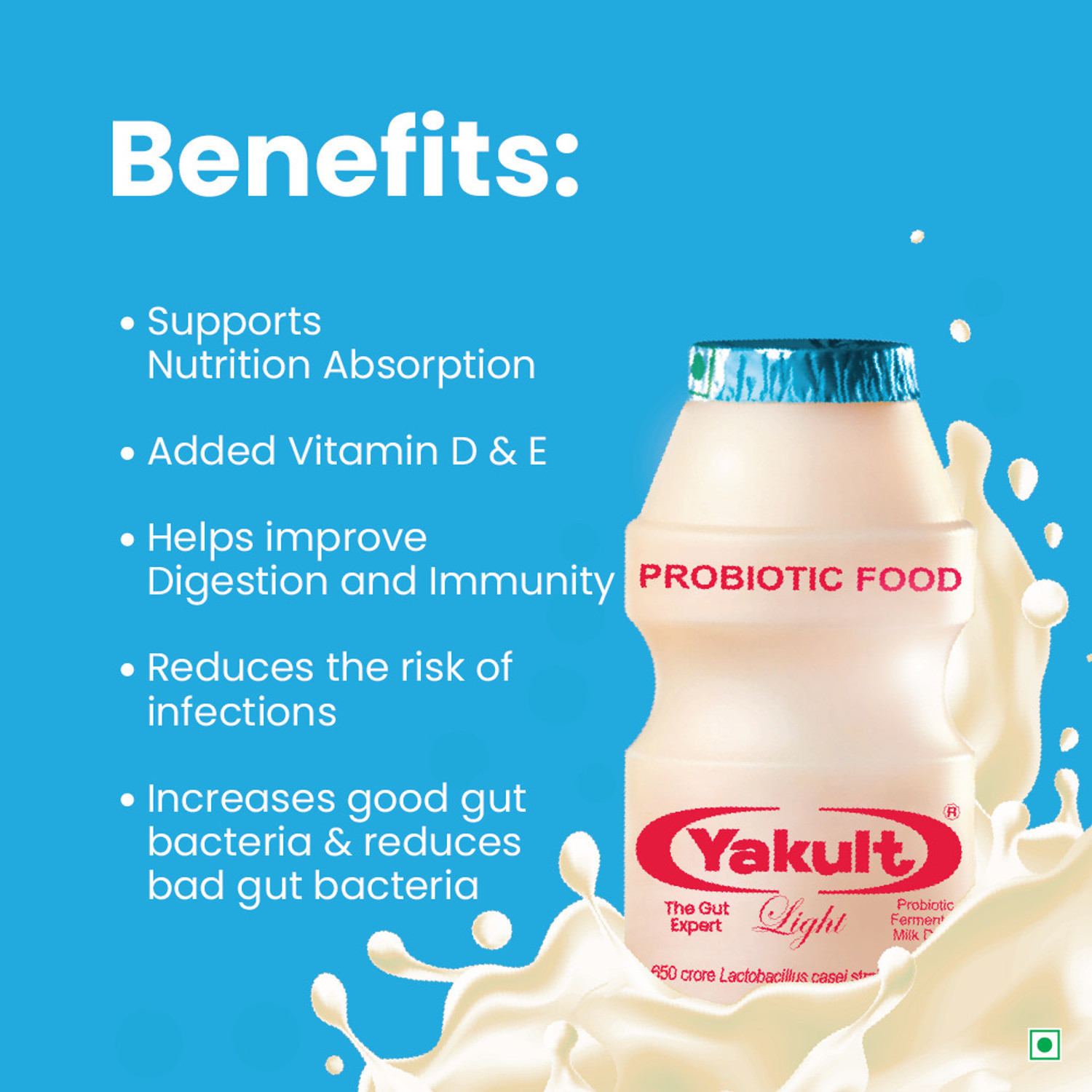 Image of Yakult Light Fermented Milk Drink