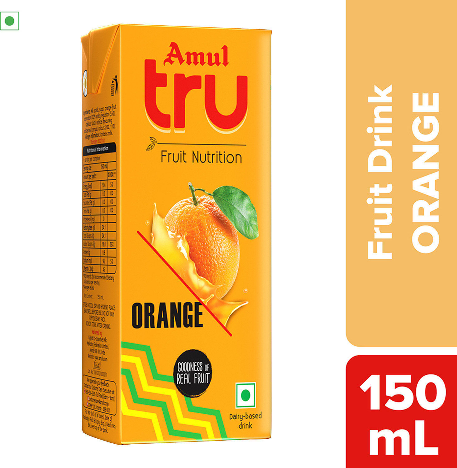 Image of Amul TRU Orange