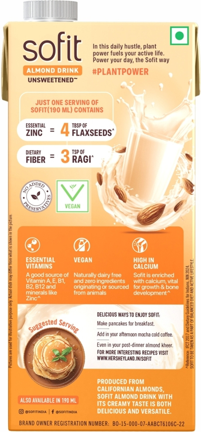 Image of Sofit Sofit Unsweetened Almond Drink