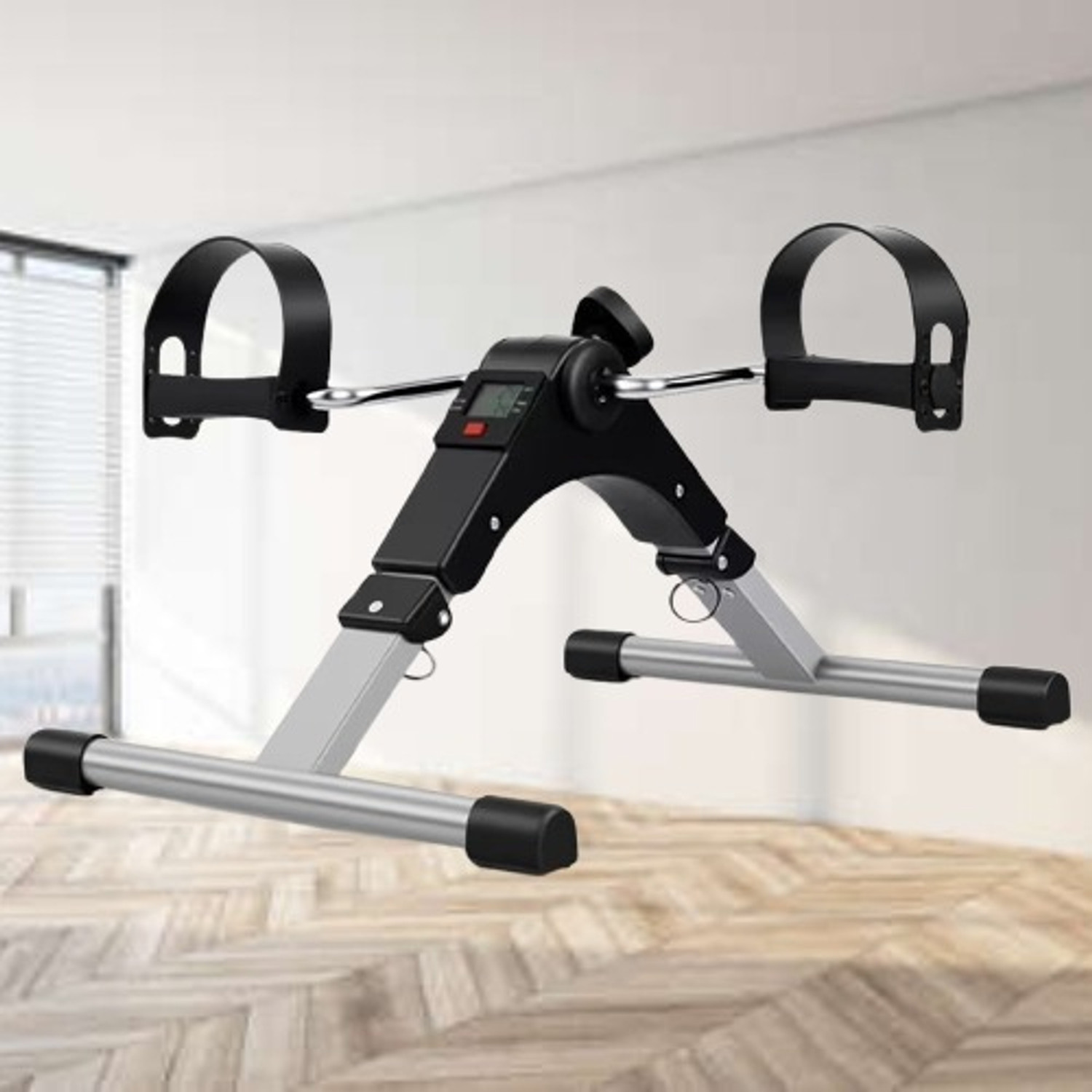 Image of VALORACE DailyFit Pedal Bike Mini Exerciser with Adjustable Resistance for Cardio Mini Pedal Exerciser Cycle