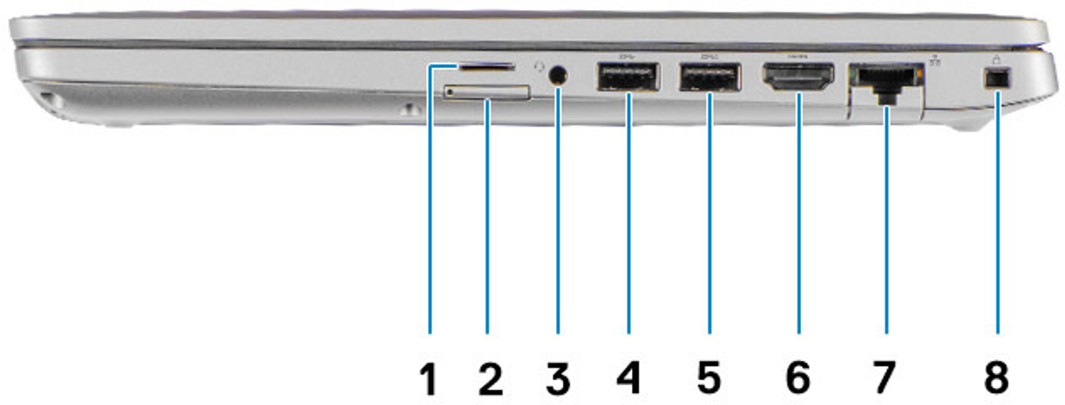 Image of DELL Latitude Refurbished 5410 Laptop - Powerful Performance,A Grade Laptop - Windows 11 Pro, Intel Core i5-10th Generation Processor, Business-Class Laptop, Designed For Professionals, HD Graphics , Turbo-Speed Performance,, 530 MB Graphics Card, 8 GB 8GB DDR4 RAM (2666MHz), 256 GB 256GB NVMe M.2 SSD, this laptop ensures quick boot times Mini PC