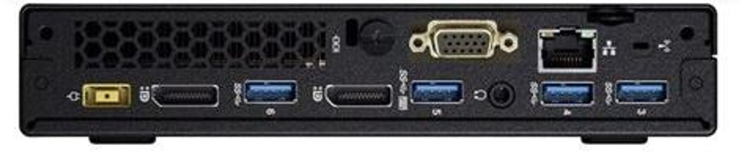 Image of ThinkCentre Lenovo Refurbished Core i5 7th 8GB 256GB SSD Mini PC - Windows 10, Intel, Core i5 7th Generation, 8 GB DDR4, 256 GB SSD Mini PC