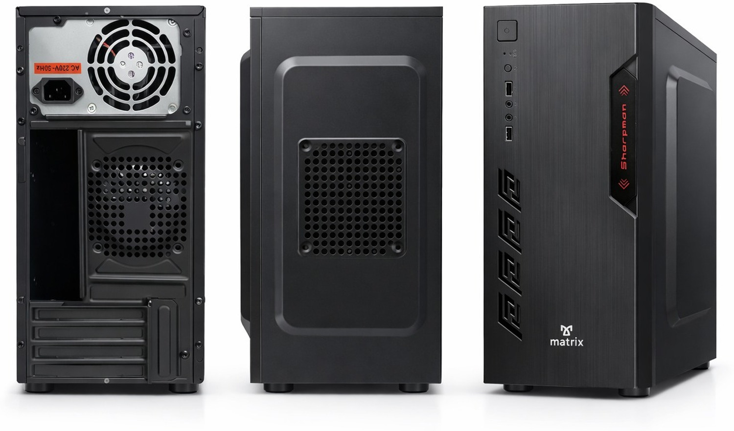 Image of Matrix MTXCC009 - Windows 11 Pro, Intel Quad ( Core i5-3th Generation) Processor Type, 3570, 520 MB Graphics Card, 8 GB DDR-3L RAM, 256 GB SATA SSD with 2100 RPM speed up to 20x faster than other compatible SSDs Mini PC
