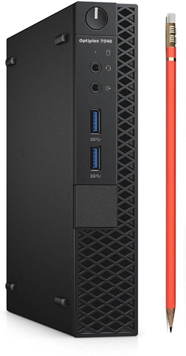 Image of DELL 6th genrations intel Core i5 (6th Gen) (8 GB DDR4 /256 GB SSD /Windows 11 Home /20 Inch Screen /Pro 20 Monitor-E2026H intel core i5-6th generations mini pc) with MS Office