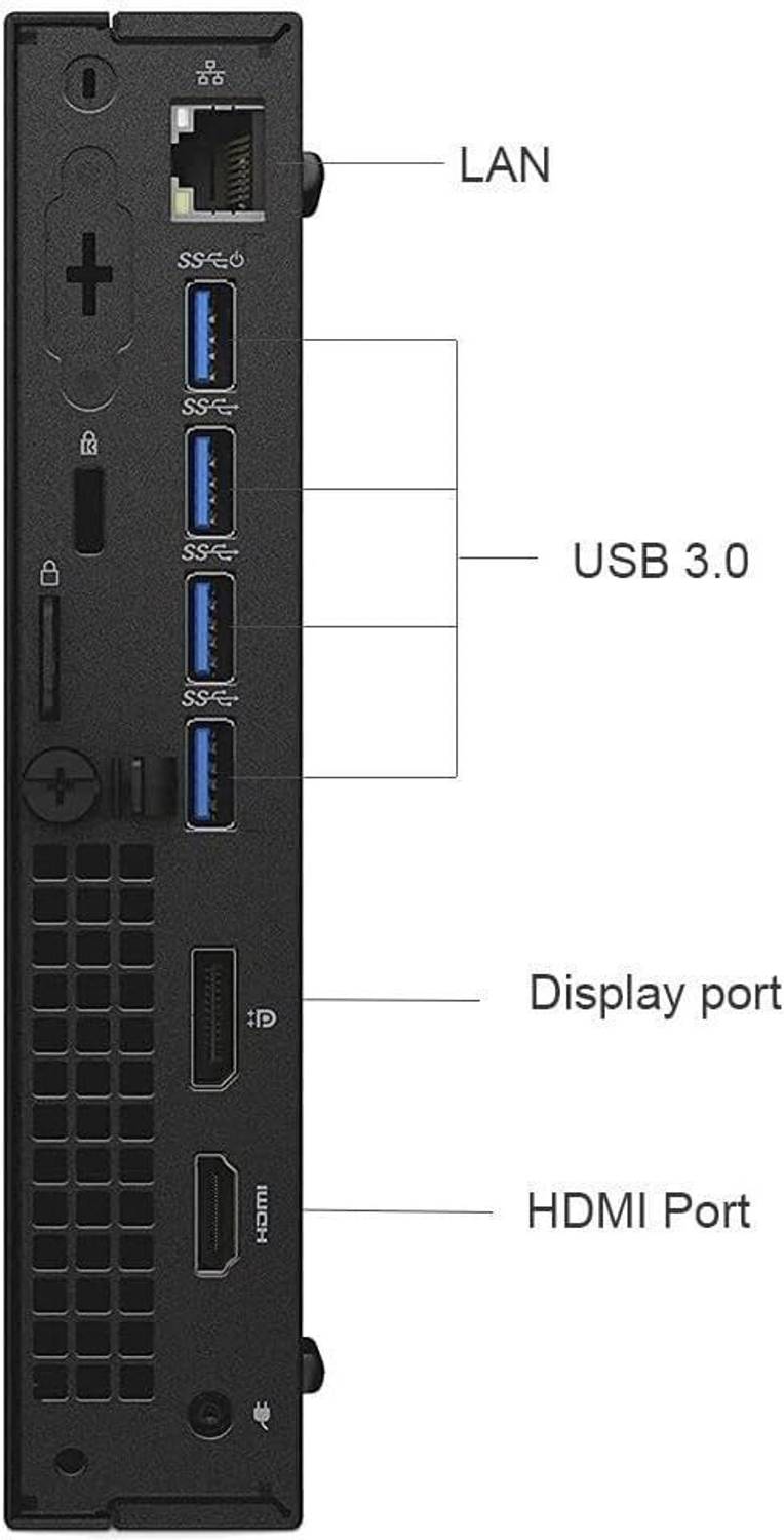 CompuTek ™ | DELL-Optiplex 7050 Mini (Renewed) - Windows 10, Intel