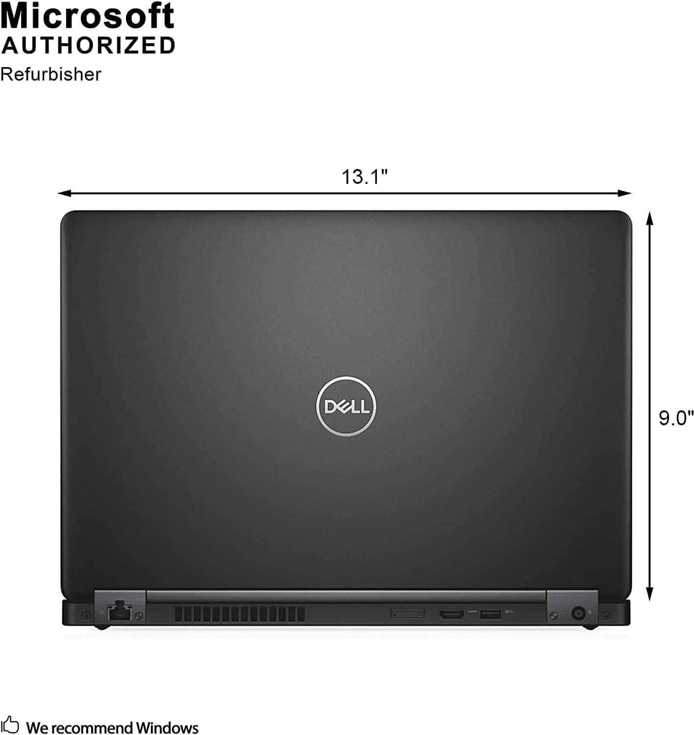 Image of DELL Latitude Renewed 5480 Laptop - Powerful Performance,A-One Build Quality Laptop - Windows 11 Pro, Intel Core i5-7th Generation Processor, Business-Class Laptop, Designed For Professionals, HD Graphics , Turbo-Speed Performance,, 530 MB Graphics Card, 8 GB 8GB DDR4 RAM (2666MHz), 256 GB 256GB NVMe M.2 SSD, this laptop ensures quick boot times Mini PC