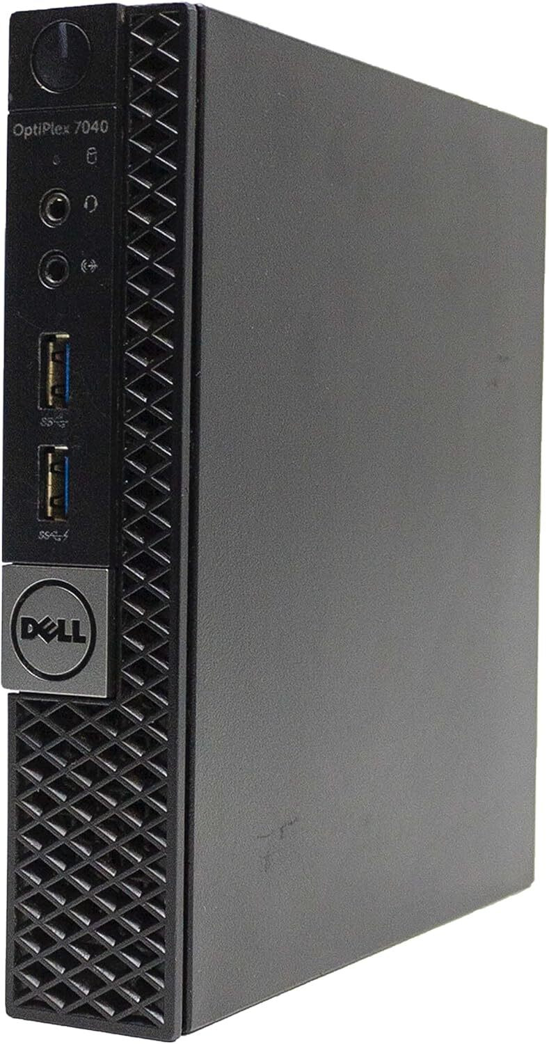 Image of DELL Renewed Wyse 7040 Thin Client High Performance Business Desktop Computer, - Windows 11 Pro, Intel, Core i5-6th Generation, 550 MB Graphics Card, 8 GB DDR-4 PC4 2600 MHz, 256 GB M.2 /SATA SSD With High RPM 2100 Mini PC