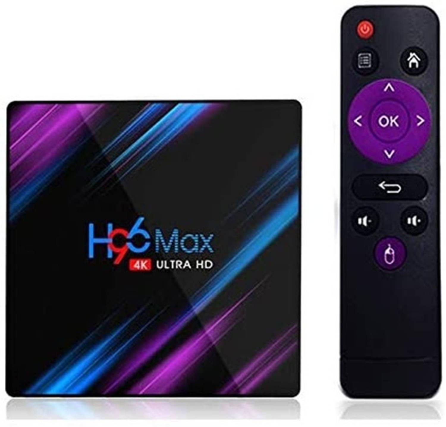 Orlov H96 Android TV Box 4K Ultra HD, 4GB RAM, 32GB ROM, Smart St