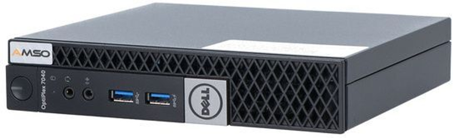Image of DELL MINI PC 7040 - Windows 11 Pro, Intel Quad ( Core i5-6th Generation) Processor Type, 6500TE, 530 MB Graphics Card, 8 GB DDR-4 RAM | 2600 MHz, 256 GB SATA SSD with 2100 RPM speed up to 20x faster than other compatible SSDs Mini PC