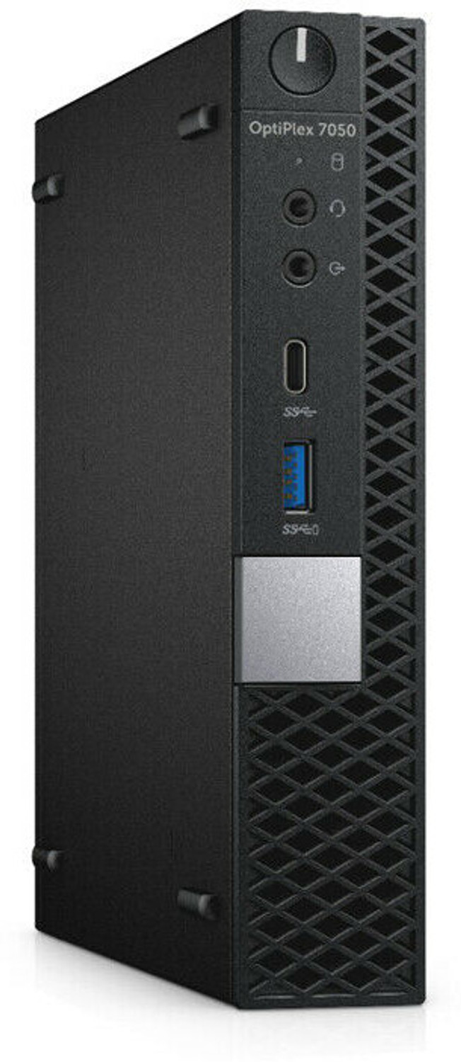 Image of CompuTek | Optiplex 7050 Micro (Renewed) - Windows 10, Intel, Core i5 (4 Cores, 6th Gen), 8 GB DDR4, 500 GB High Speed M.2Nvme | Mini PC