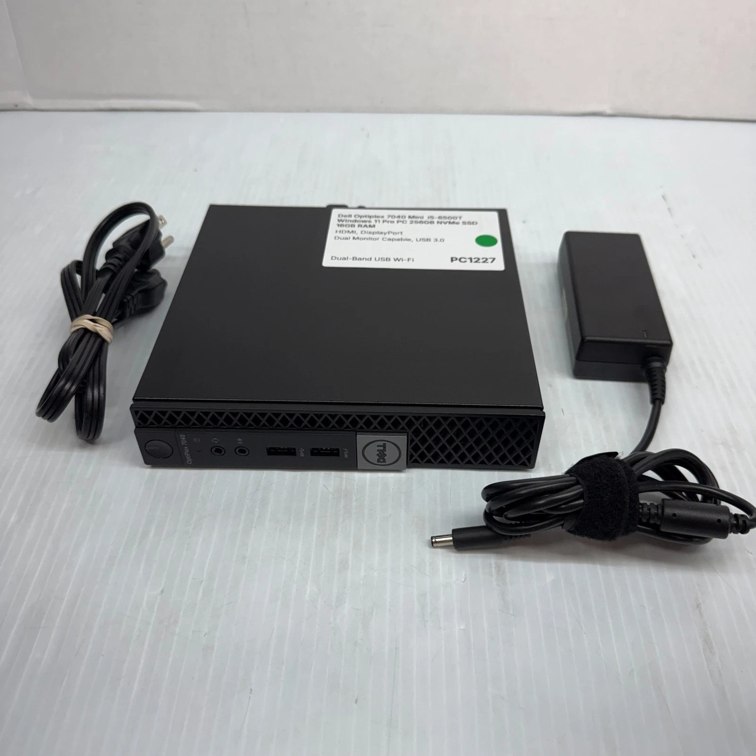 Image of DELL (Refurbished / Renewed) Power Full Mini PC with Letest technologies (OS) - Windows 11 Pro, Intel Inside, (Processor - i5-6th Generation ) VER-6500T, 16 GB PC4 RAM ( Matrix Ram - 3 Year Warranty Selected Service Center ), 256 GB Matrix SSD (SSD Warranty 3 Year Selected Services Center ) Mini PC