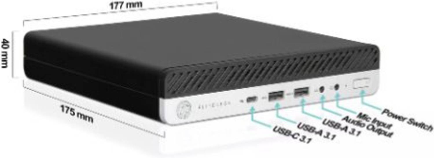 NewJaisa (Refurbished)HP EliteDesk 800 G5 High Performance PC Mini