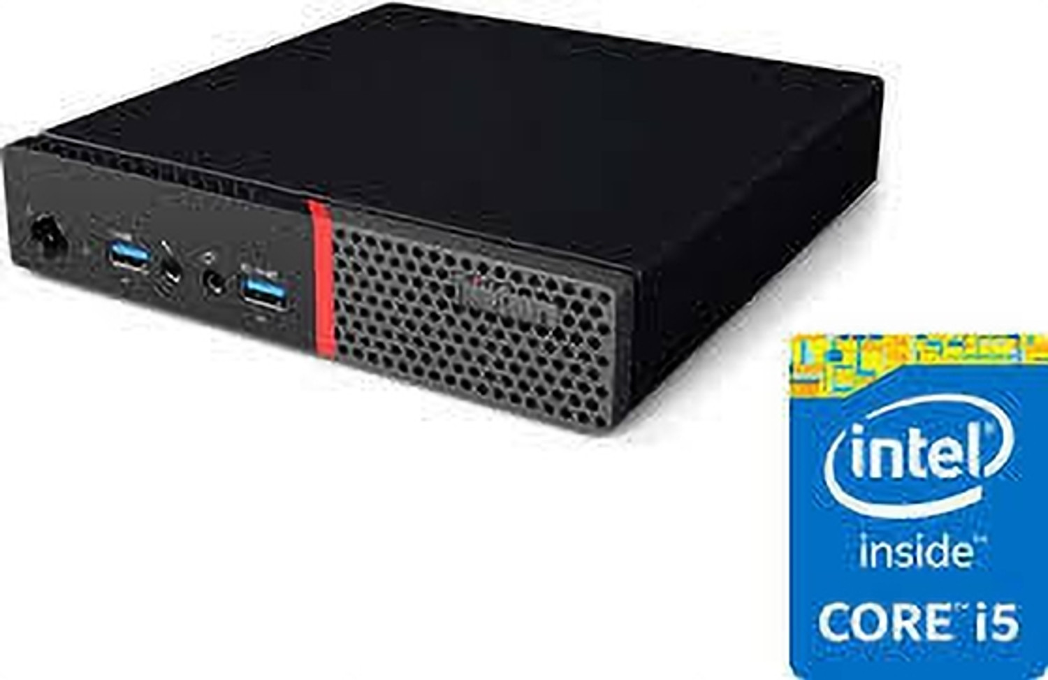 Image of ThinkCentre Lenovo Refurbished Core i5 7th 8GB 256GB SSD Mini PC - Windows 10, Intel, Core i5 7th Generation, 8 GB DDR4, 256 GB SSD Mini PC