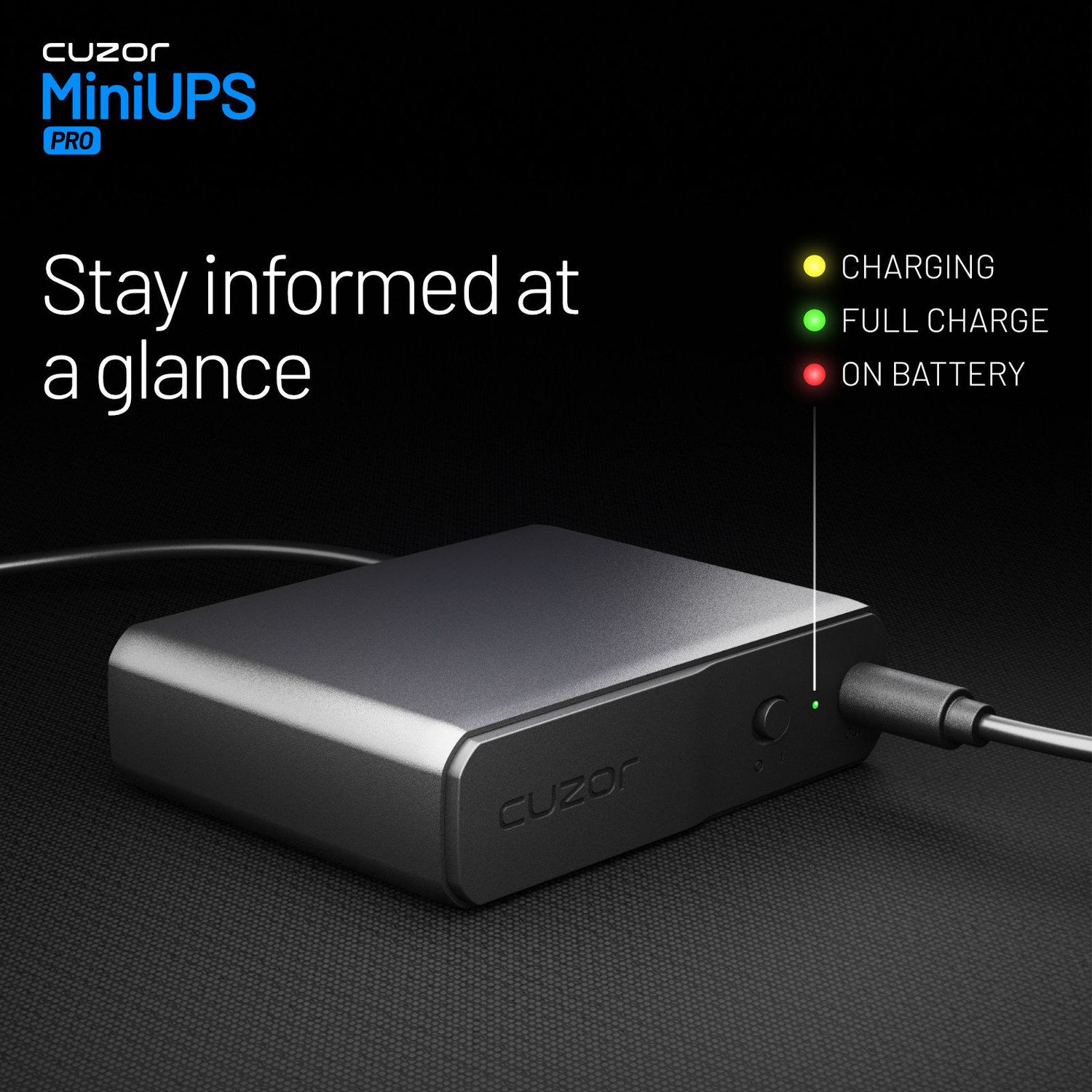 Image of Cuzor 12V 3A Mini UPS pro Power Backup for Router