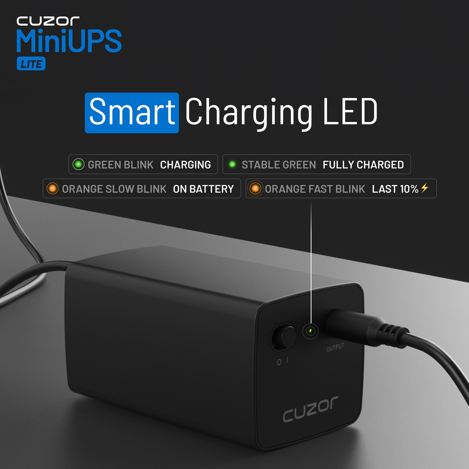 Image of Cuzor MiniUPS-Lite-12V2A Power Backup for Router