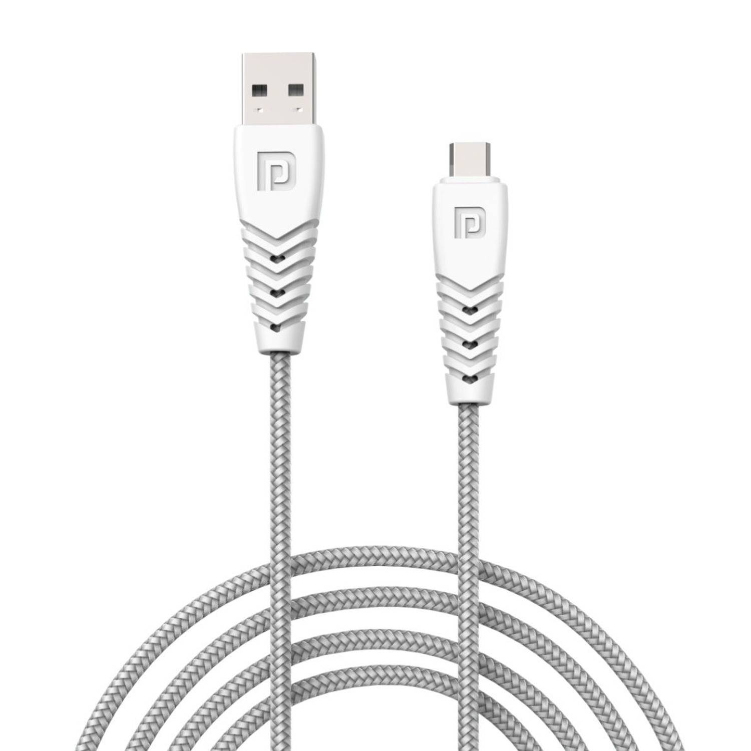 Portronics Micro USB Cable 2 A 1 m Nylon Braided Konnect B