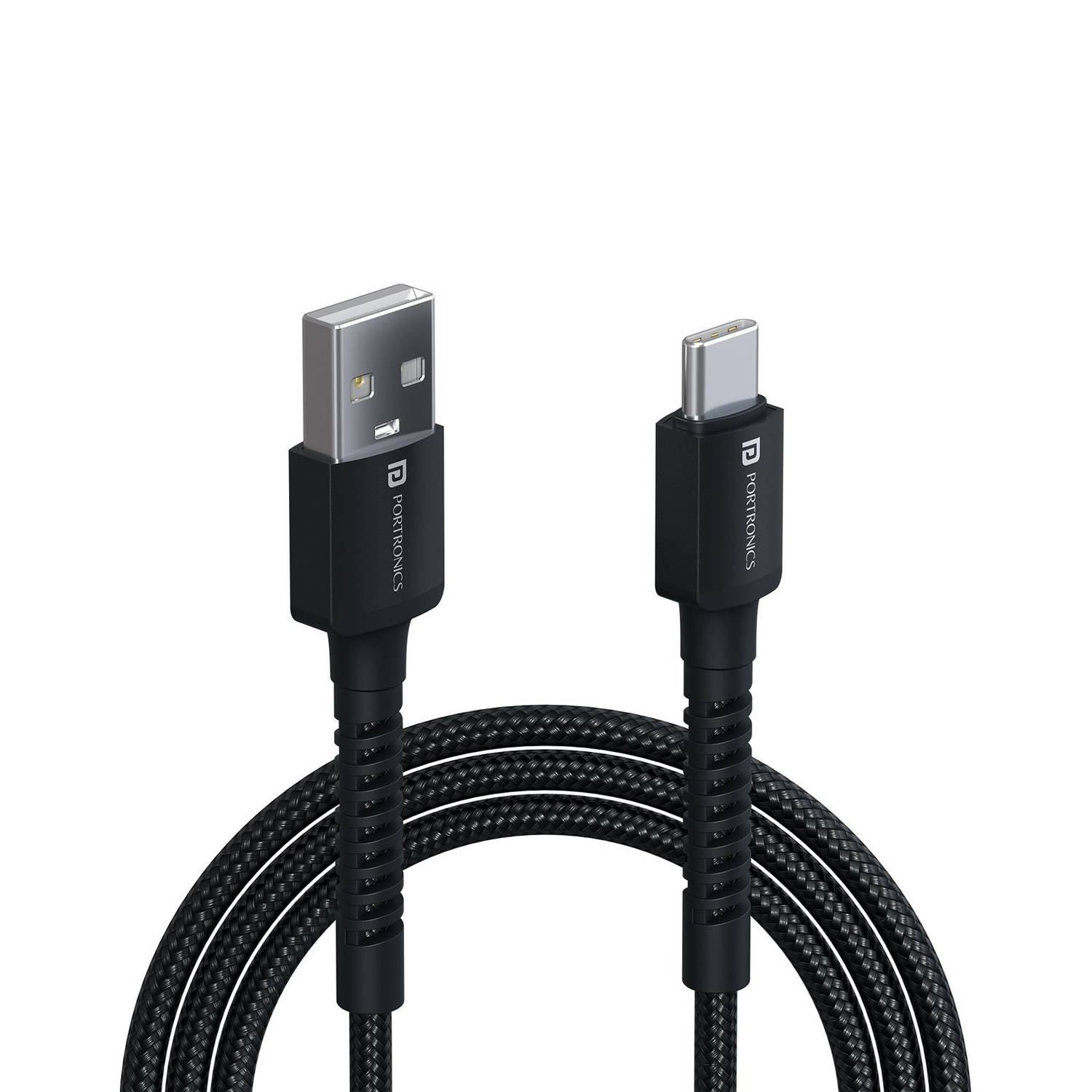 Portronics USB Type C Cable 3 A 1 m NA Konenct X USB to CFast Charging