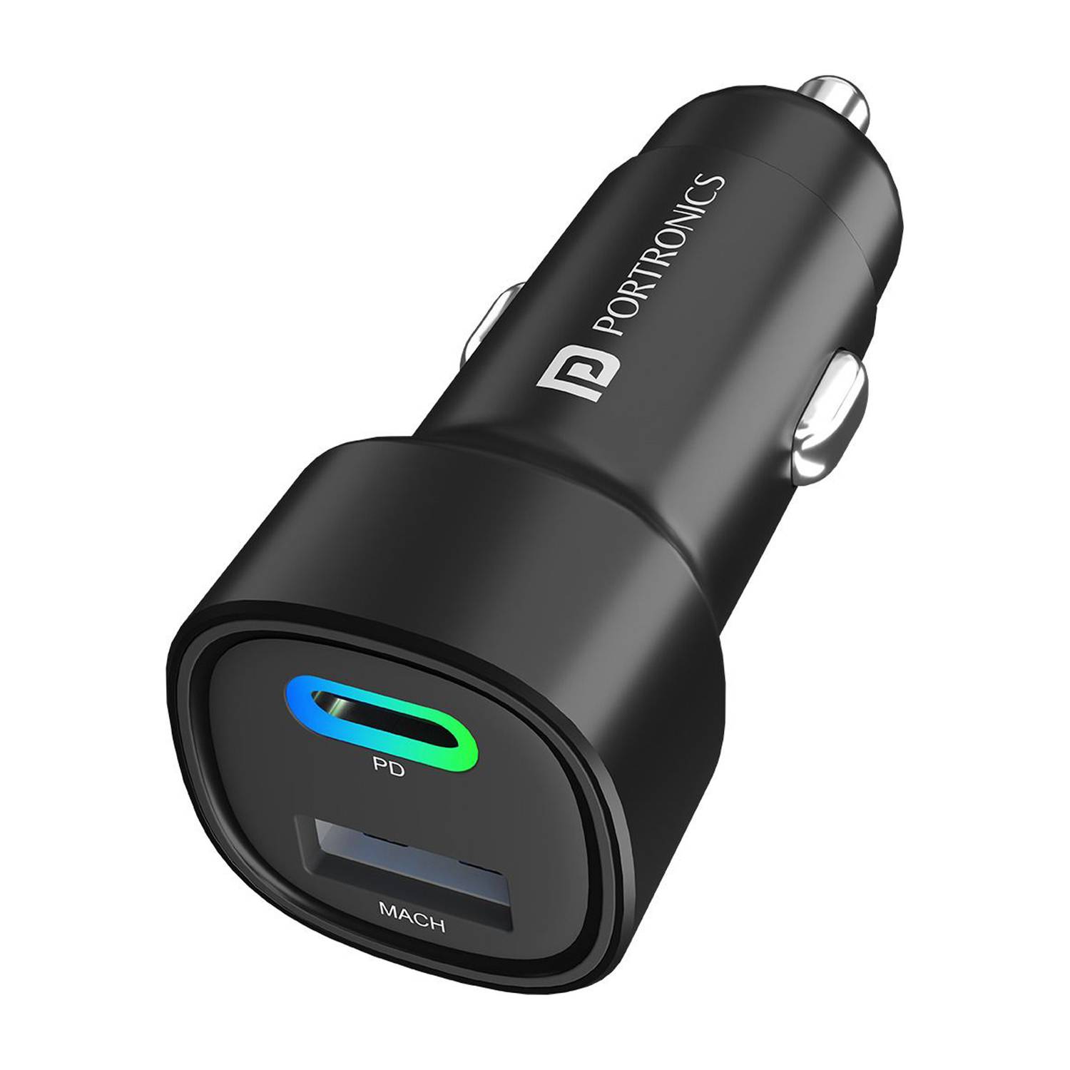 Portronics 3 Amp Qualcomm 3.0 Turbo Car Charger