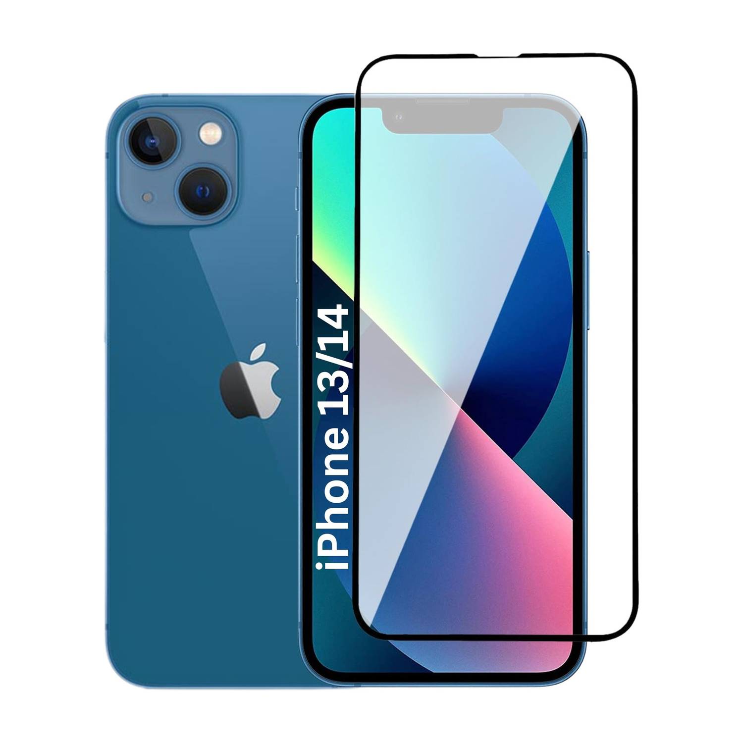 Flipkart SmartBuy Edge To Edge Tempered Glass for Apple iPhone 13, Apple iPhone 14