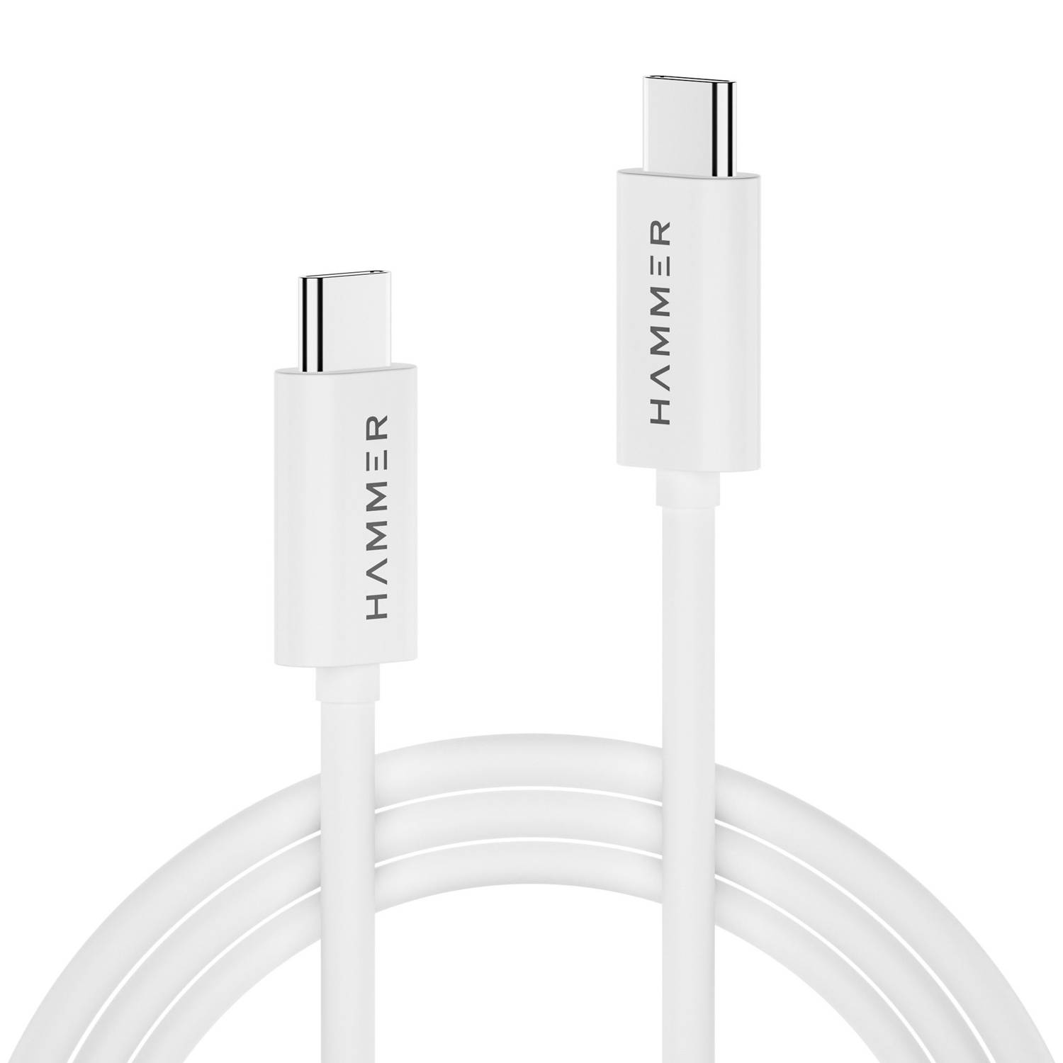 Hammer Type C 1.5 m Length 100W Fast Chraging Cable,Rapid Data Transfer Type C to C Cable
