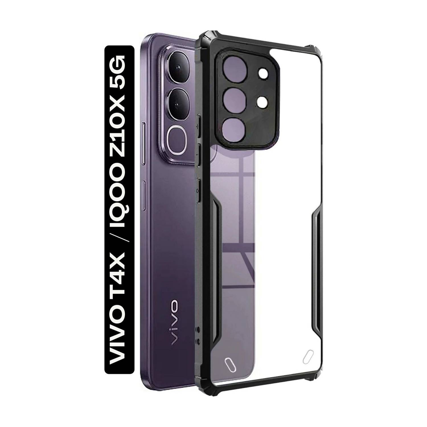 KWINE CASE Back Cover for vivo T4x 5G