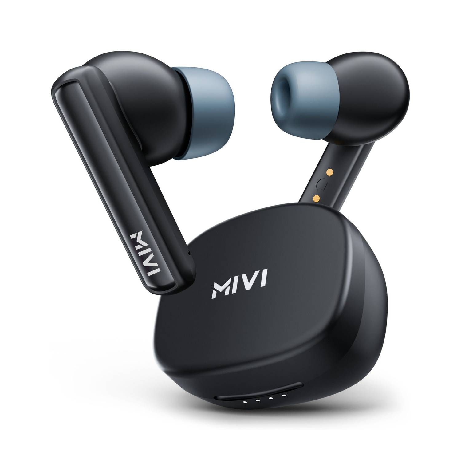 Mivi Duopods B1 45Hrs Playtime, AI ENC, 5.3 Bluetooth - Image 1
