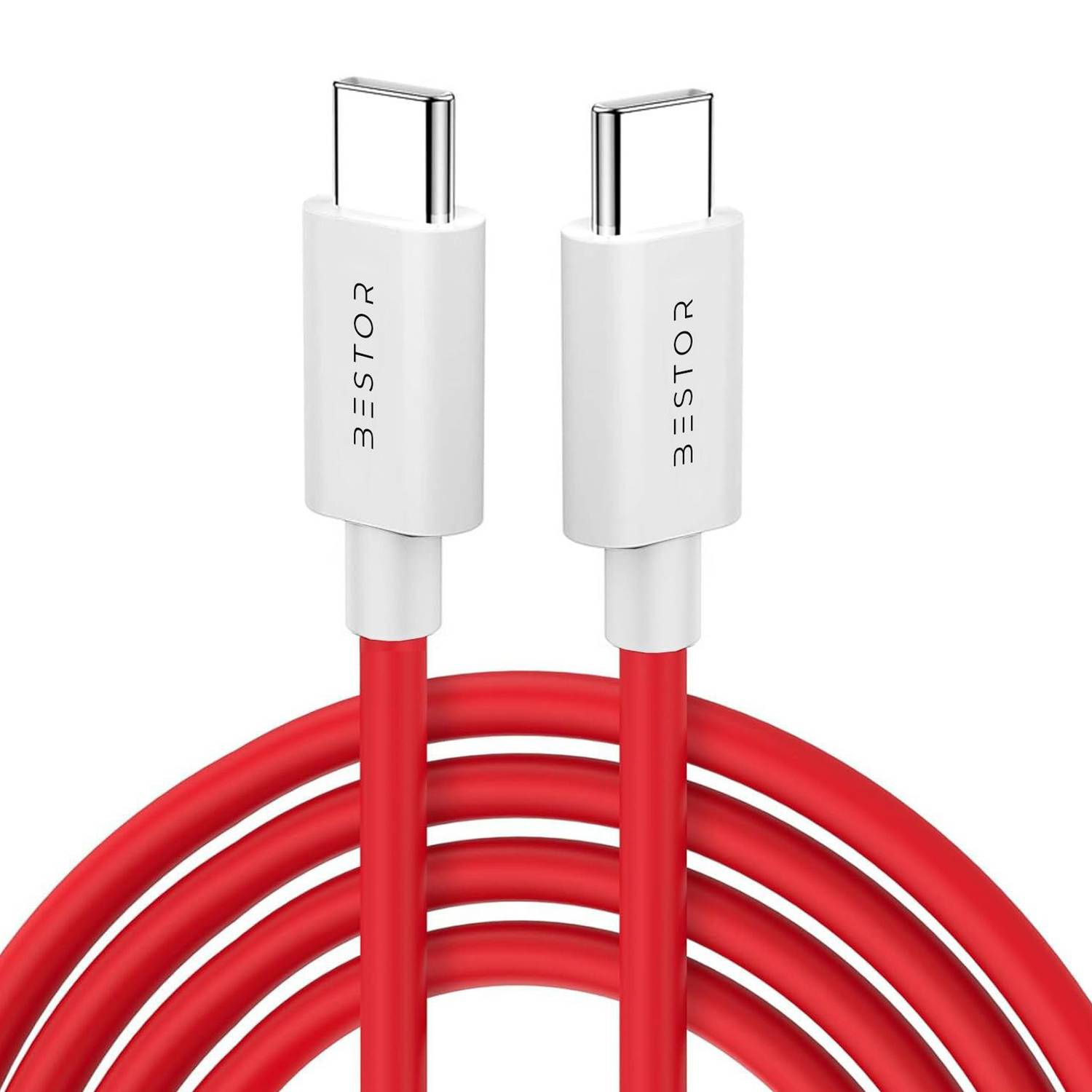 Bestor USB Type C Cable 6 A 1 m Type-C to Type-C Fast Charging Cable