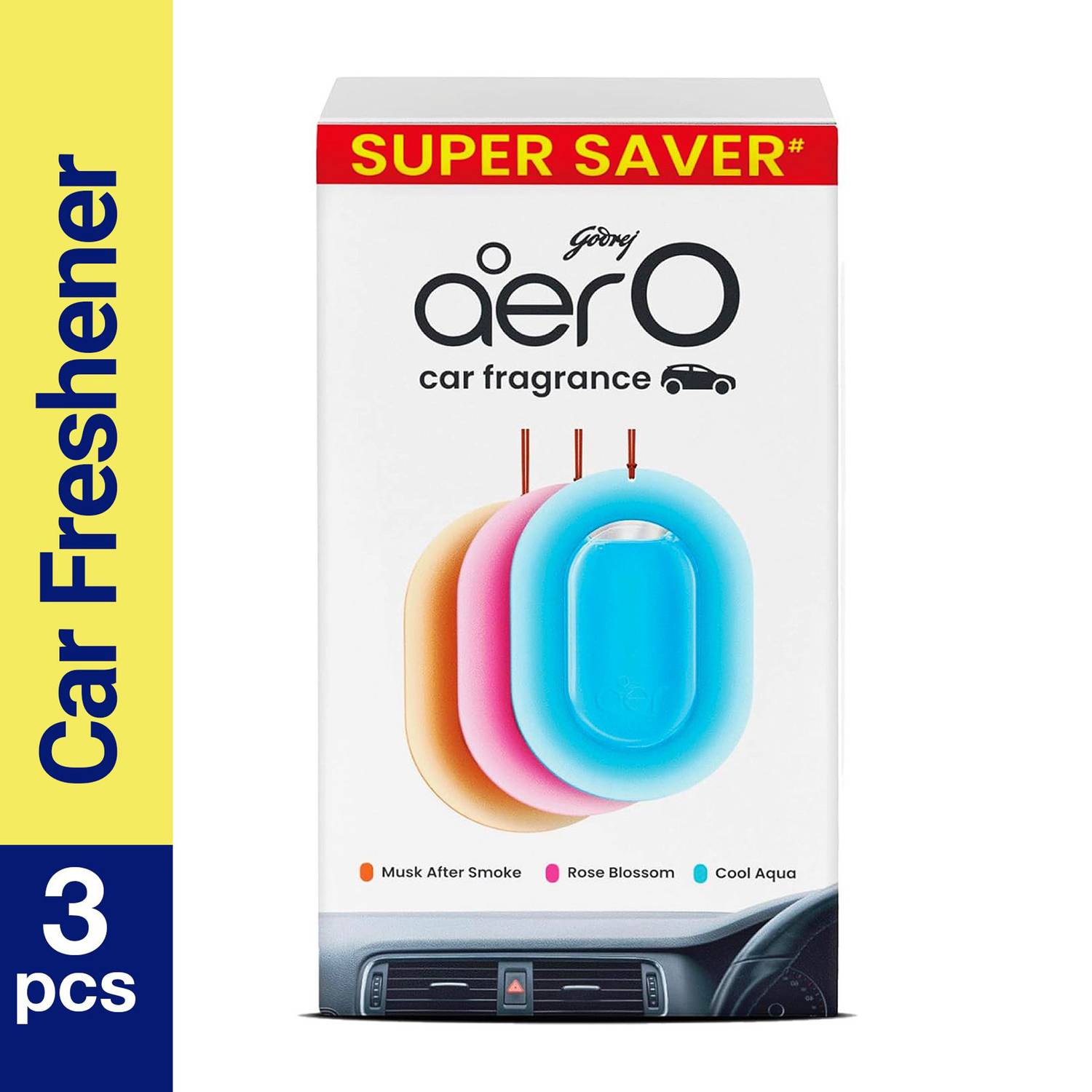 Godrej Aer Assorted Car Freshener Blocks - Image 1