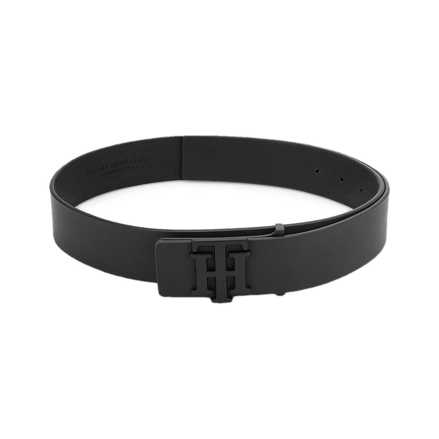 TOMMY HILFIGER Men Casual, Formal Black Genuine Leather Belt