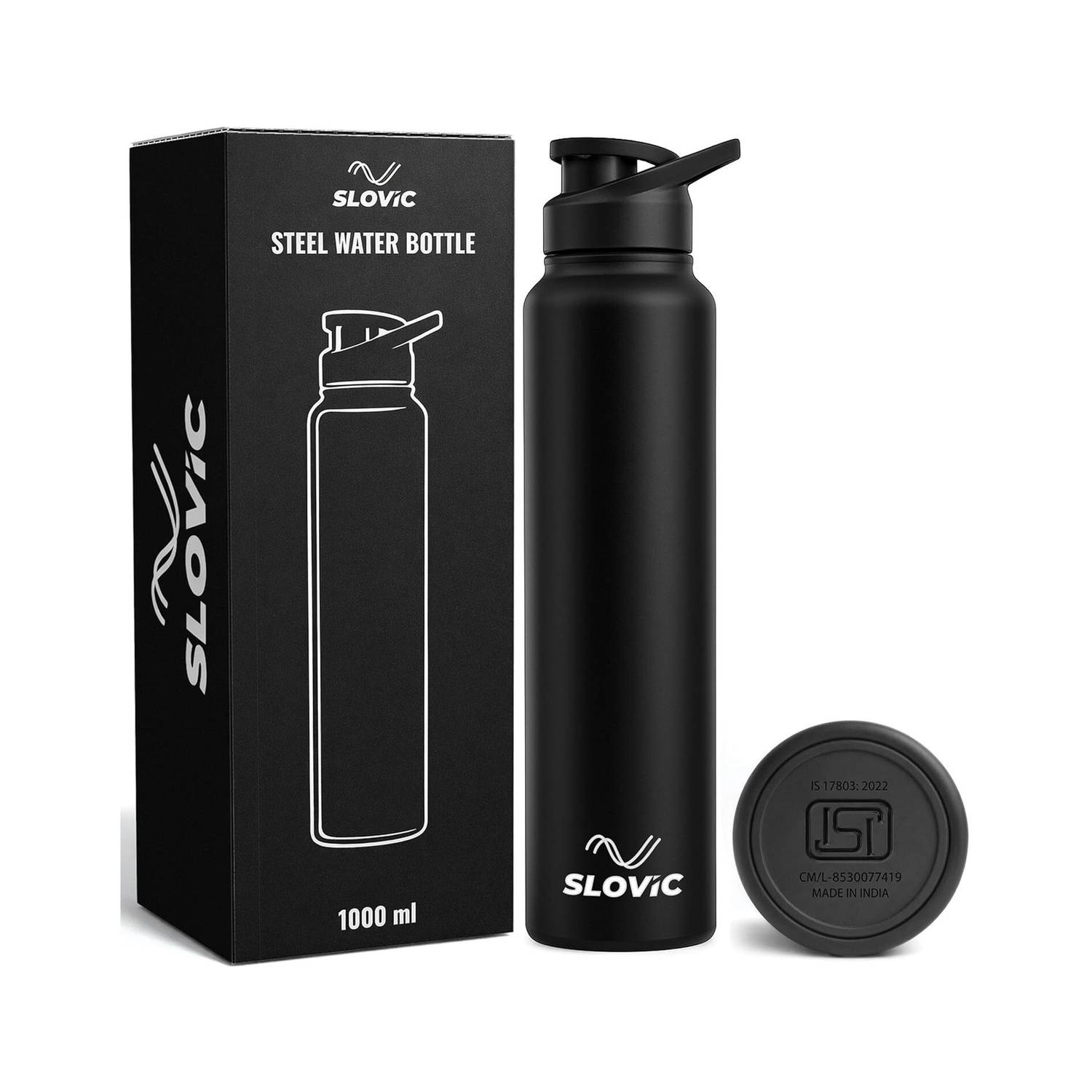 SLOVIC 1000 ml Stainless Steel Bottle - Image 1
