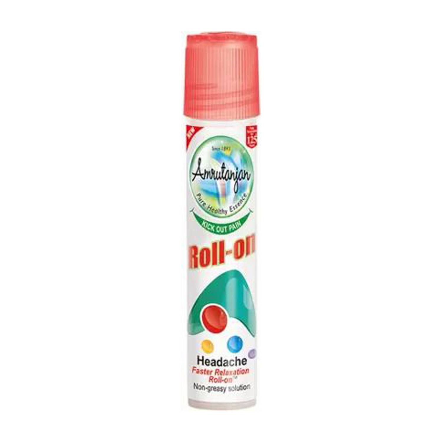 Amrutanjan Headache Faster Relaxation Roll On Liquid