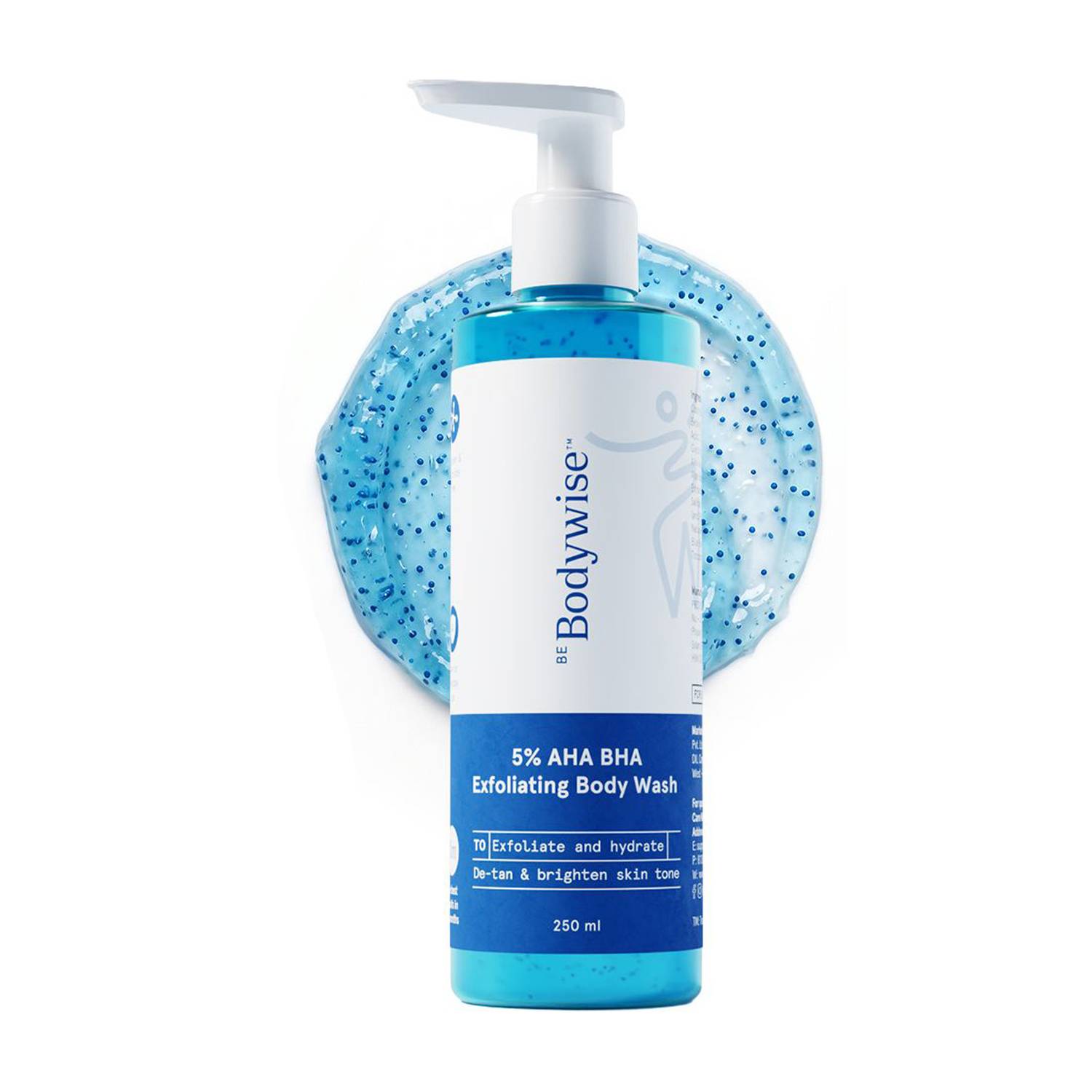 Be Bodywise 5% AHA 1% Salicylic Acid Detan Body Wash 250 ml - Image 1