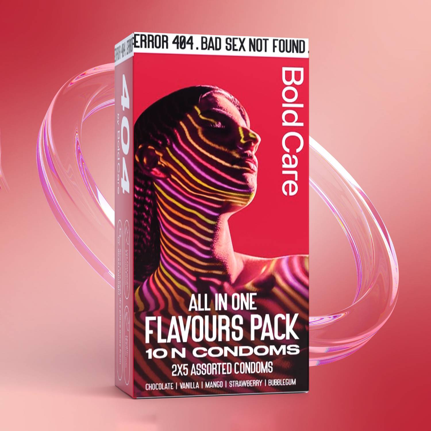 Bold Care All-In-One Multi-Flavour Condoms Pack Condom