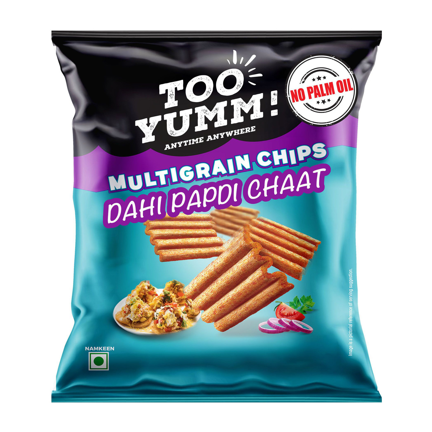 Image of Too Yumm! Dahi Papdi Chaat Multigrain Chips