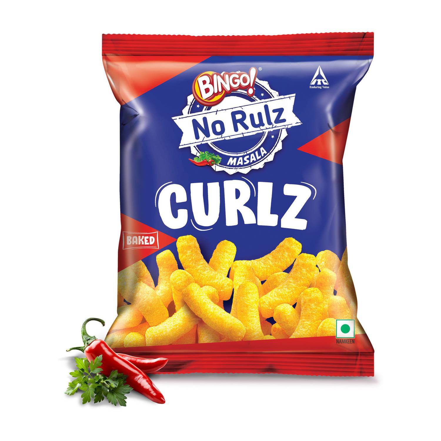 Bingo No Rulz Masala Curl Puffcorn
