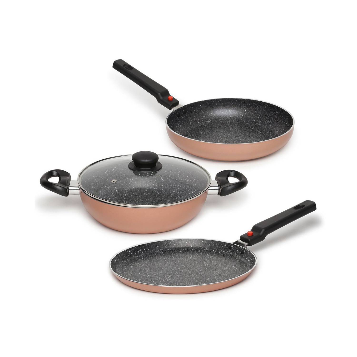 Prestige Omega Festival Pack – Build Your Kitchen Induction Bottom Cookware Set