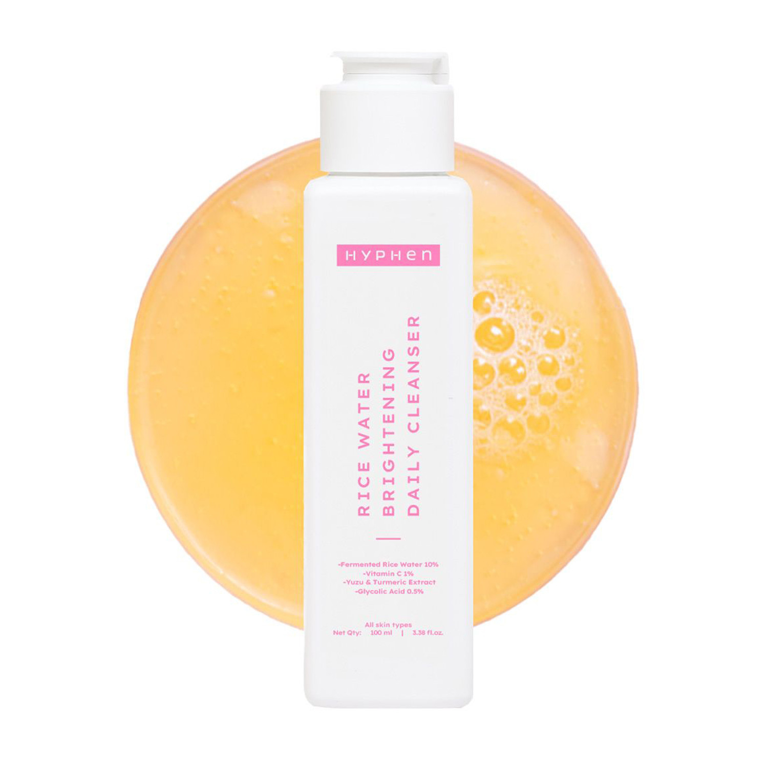 Image of HYPHEN Rice Water Brightening Daily Cleanser Face Wash
