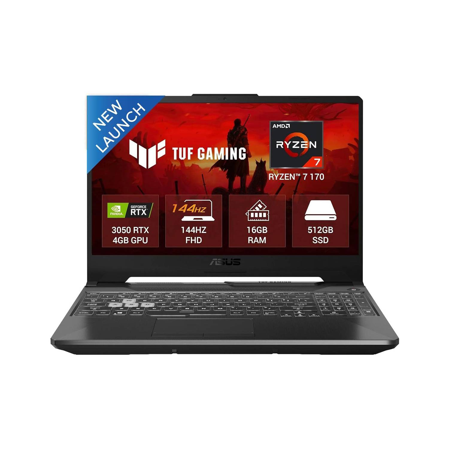 ASUS TUF Gaming A15 AMD Ryzen 7 170 - Image 1