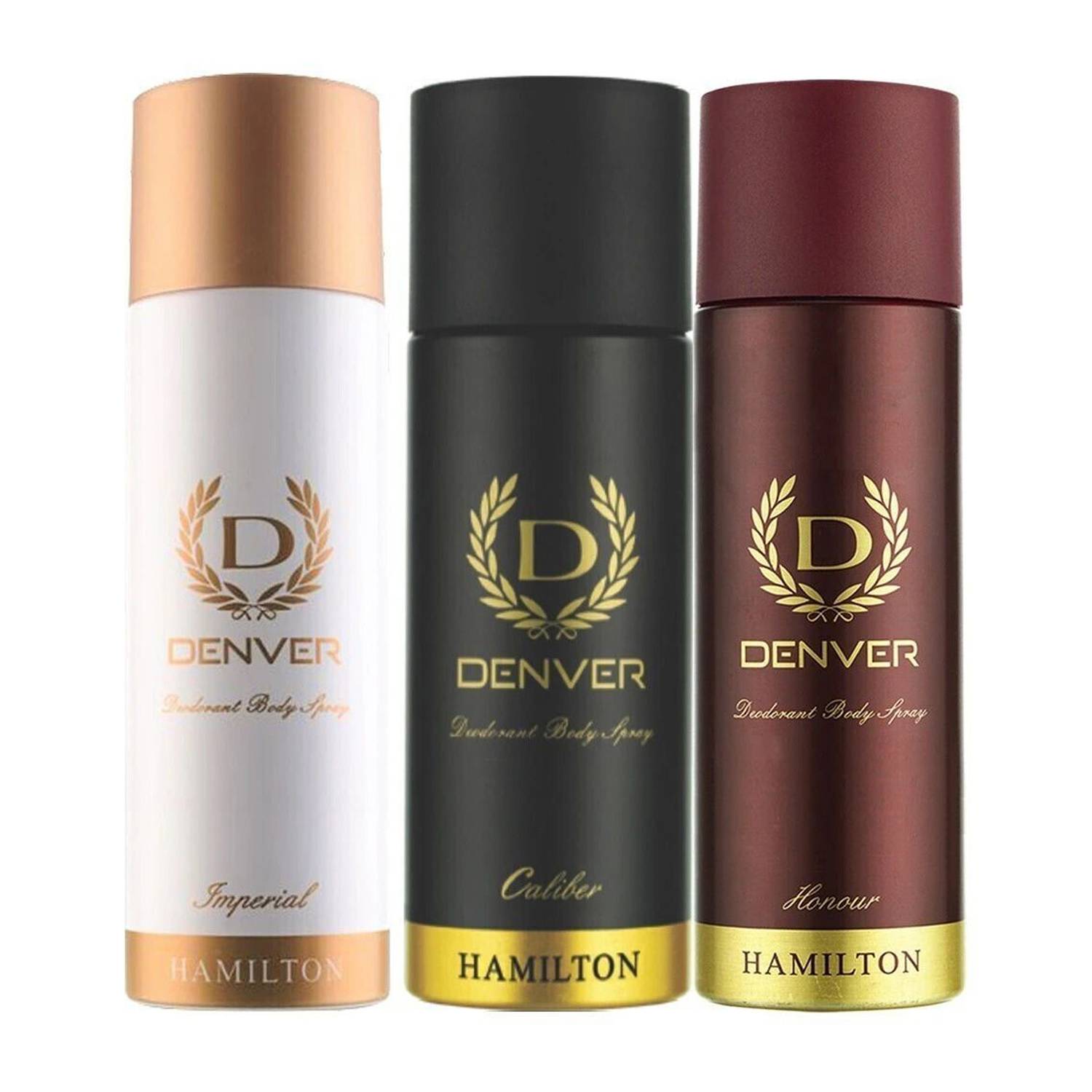 DENVER Caliber, Honour & Imperial Nano Deo 50ml x 3 - Image 1