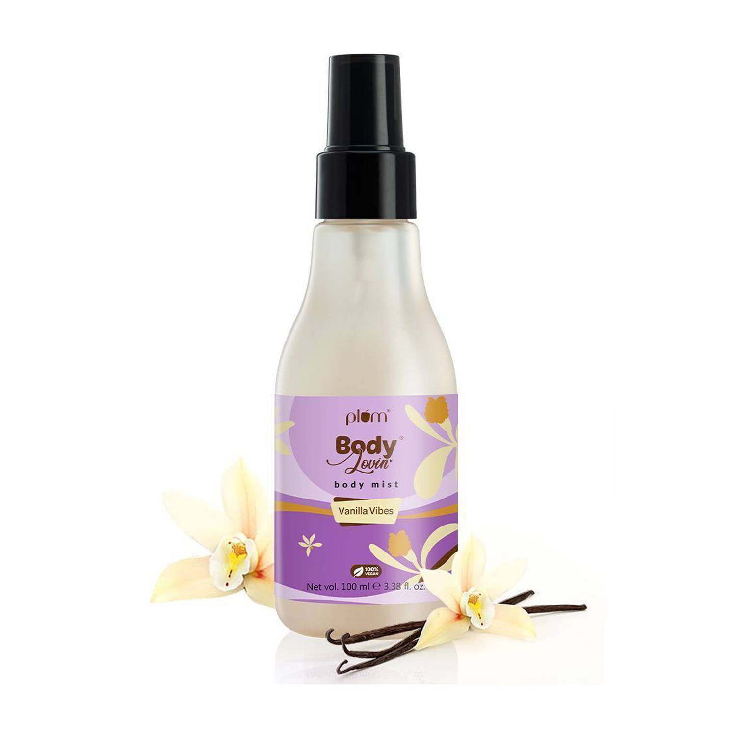 Plum BodyLovin' Vanilla Vibes Body Mist 100 ml - Image 1