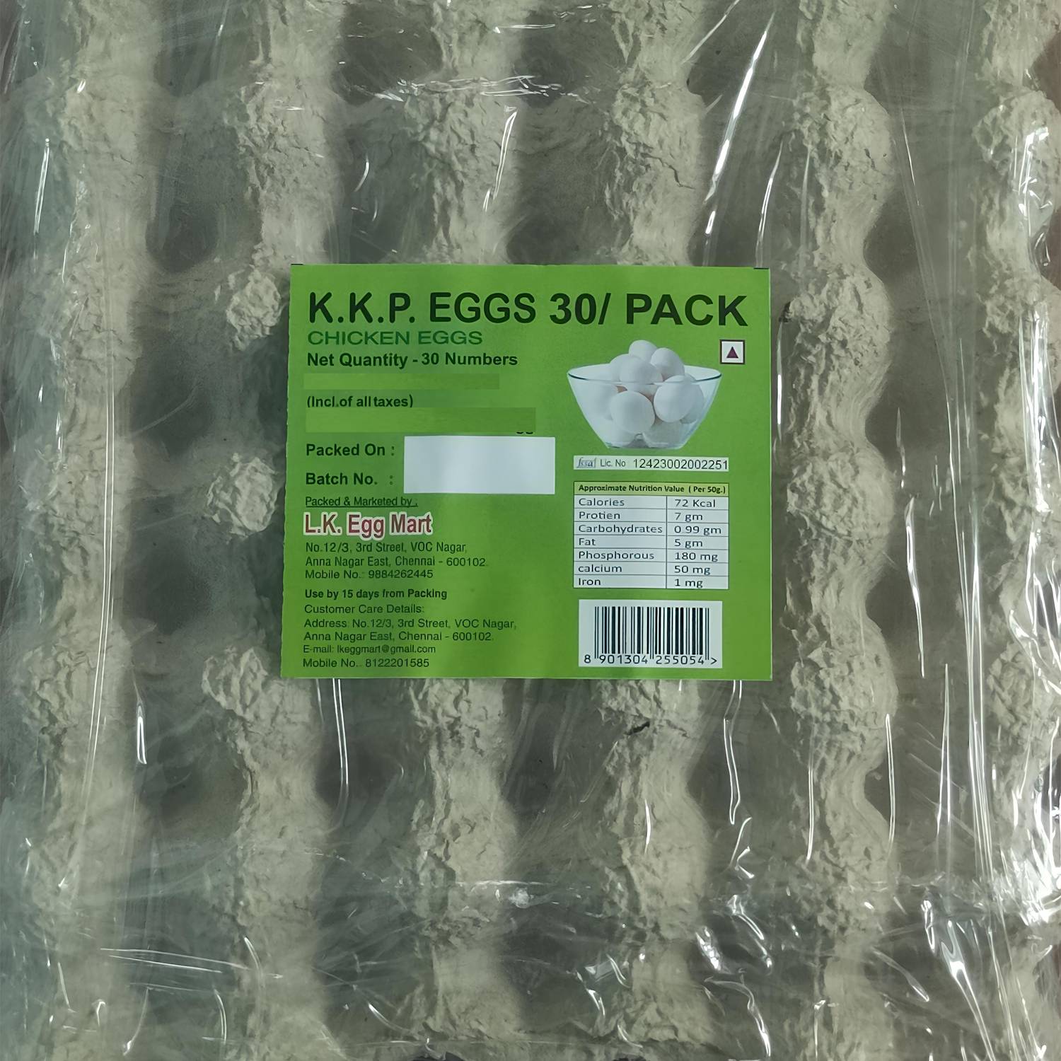 KKP EGGS White Eggs - Image 1