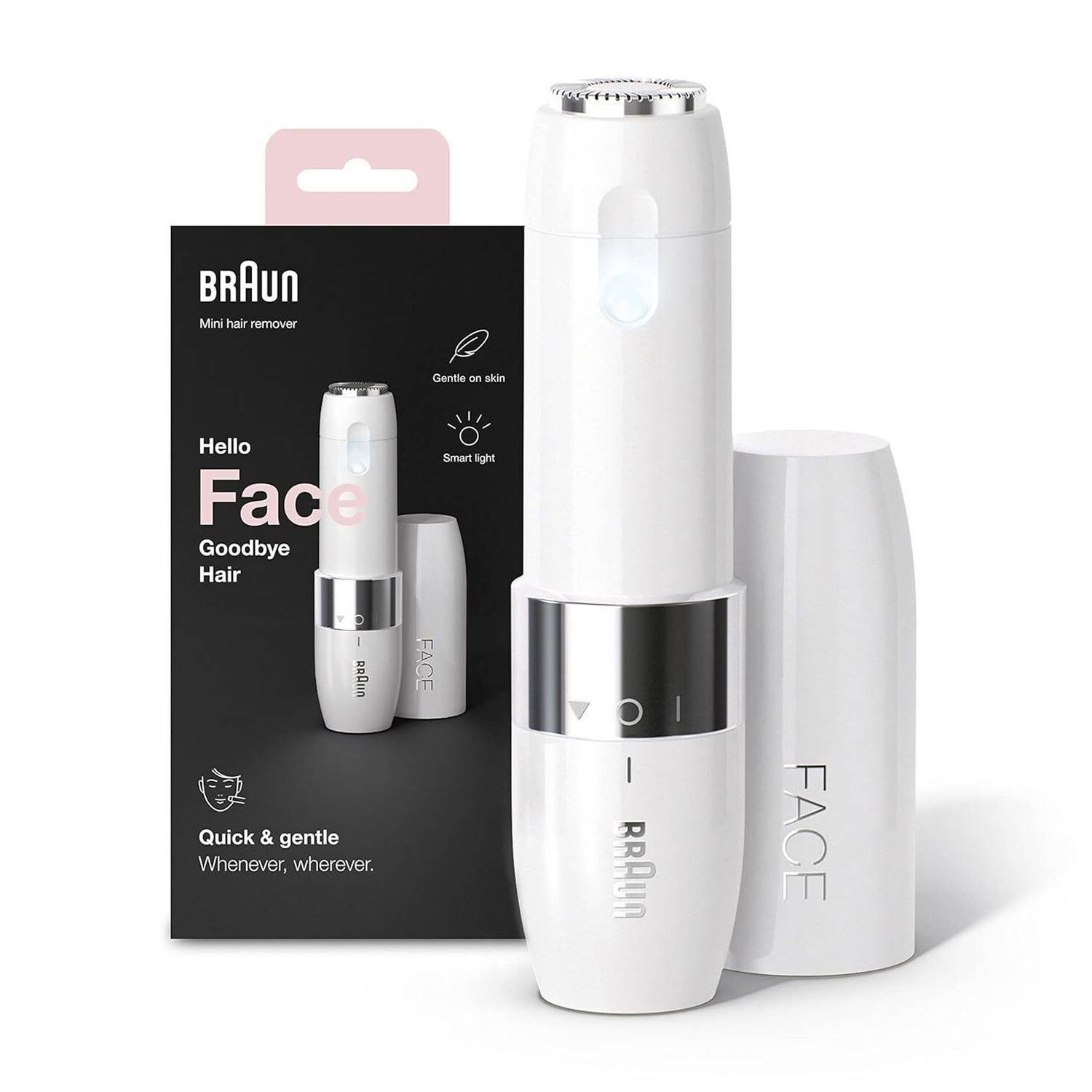 Braun Face Mini Hair Remover FS1000 Cordless for Women Cordless Epilator