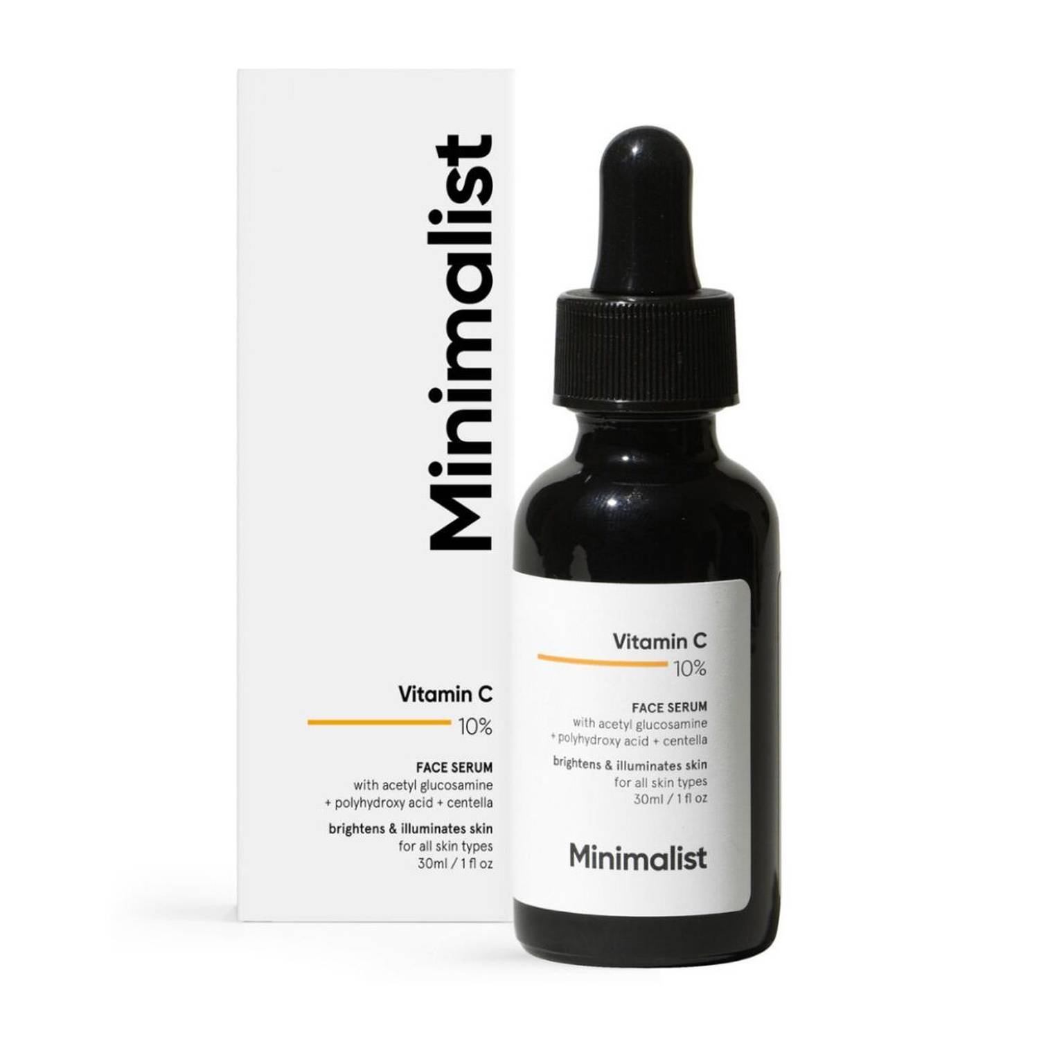 Minimalist 10% Vitamin C Face Serum 30ml - Image 1