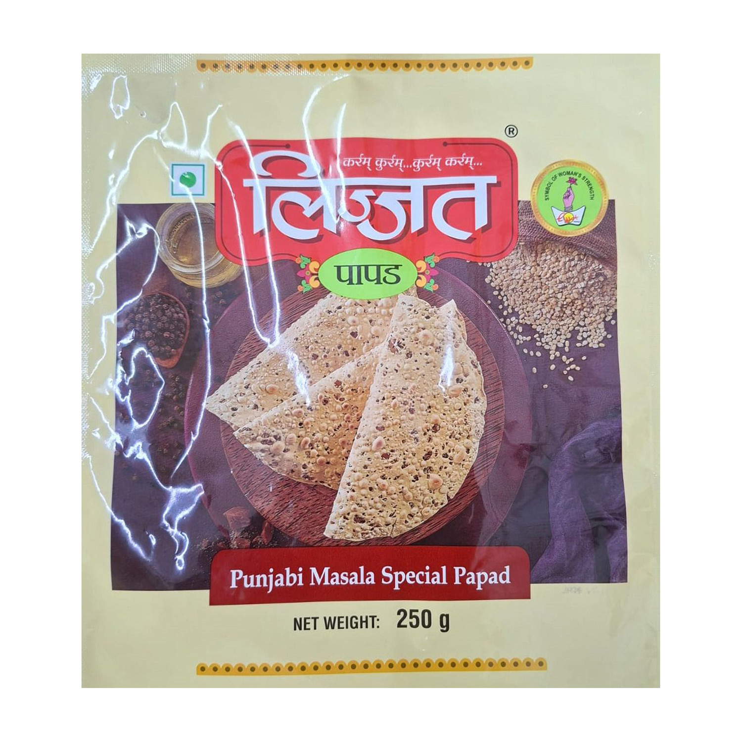 Image of Lijjat Punjabi Masala Papad