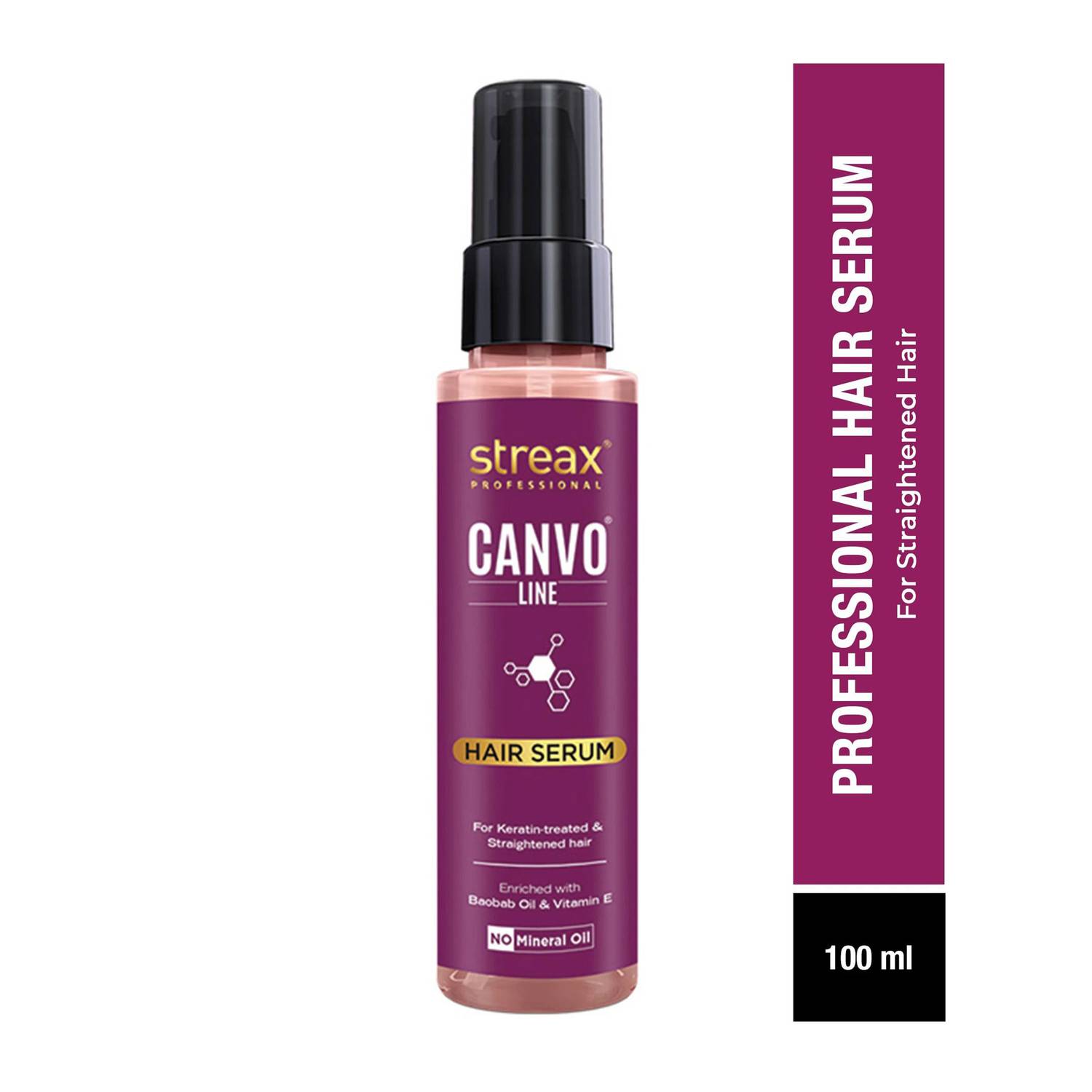 Streax Professional Canvoline Hair Serum 100ml - Image 1