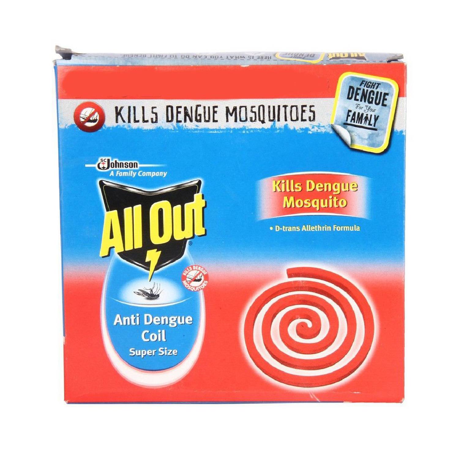 All Out Anti Dengue 10 Mosquito Coil