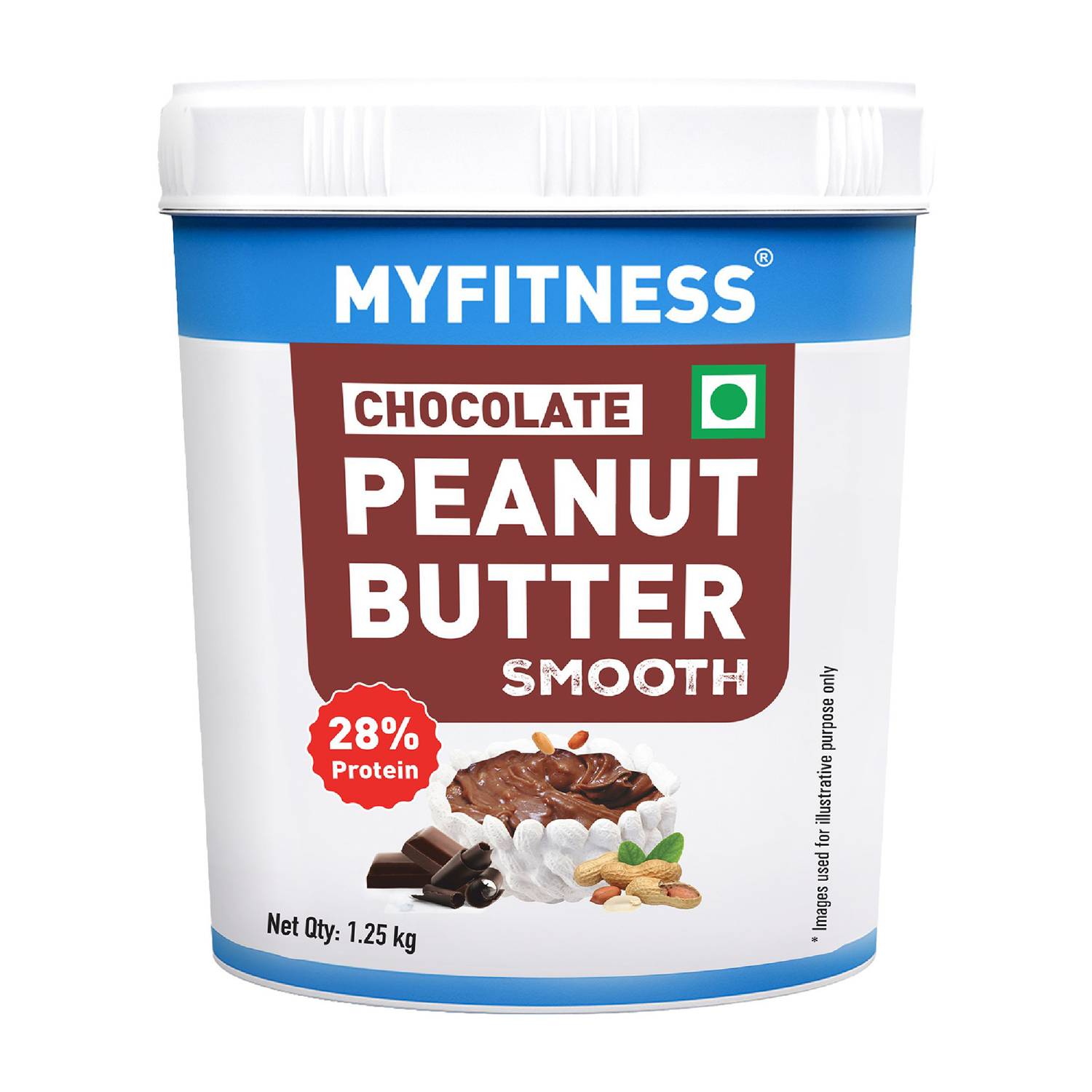 MYFITNESS 28g High Protein Chocolate Peanut Butter Spread - Image 1