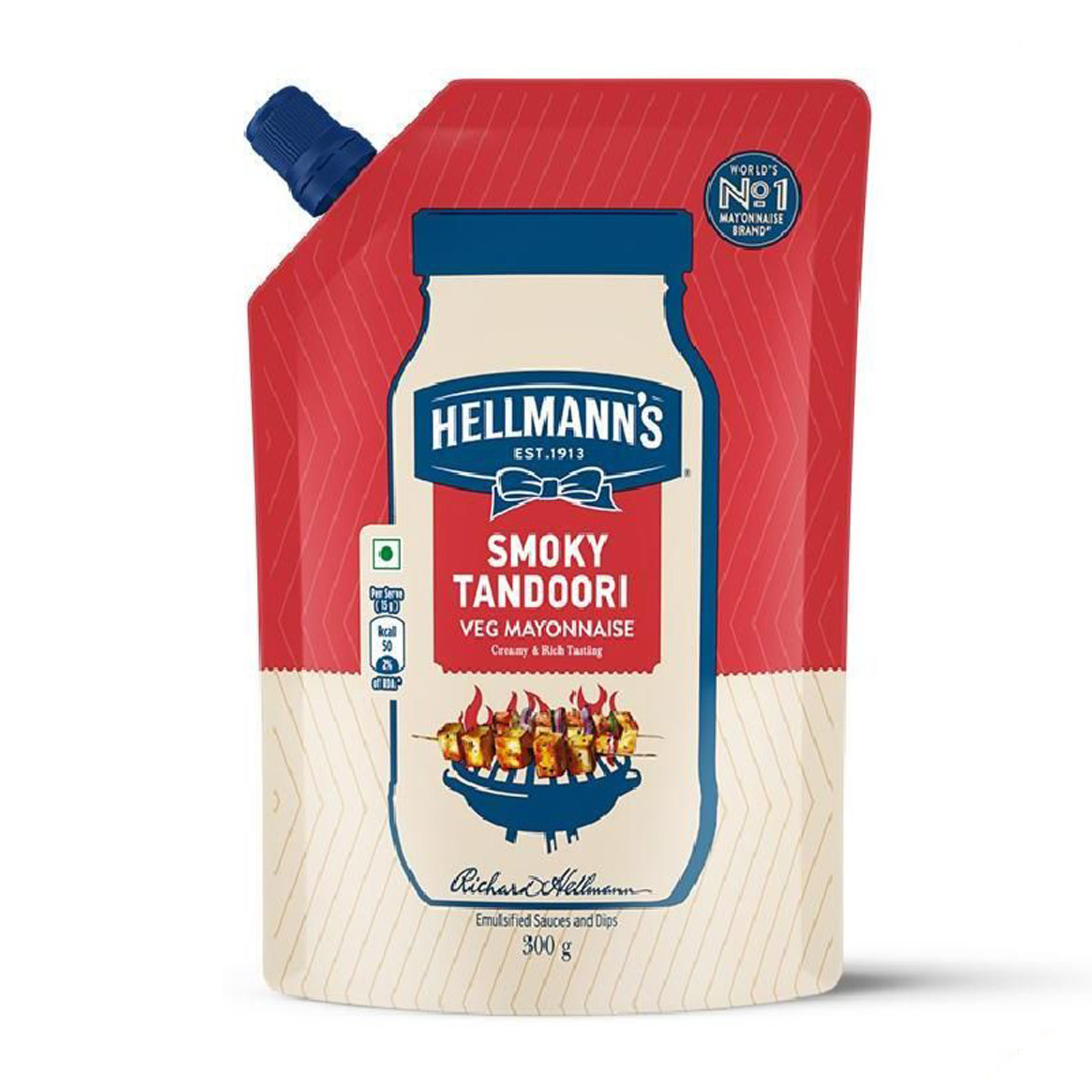 Image of Hellmann's mayo Smoky Tandoori 300 gm